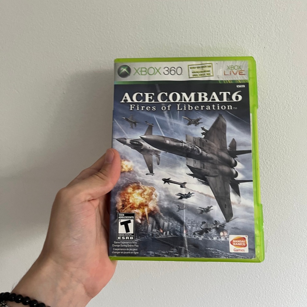 Ace Combat 6 Fires of Liberation Xbox 360 Platinum Hits Bandai Namco NTSC